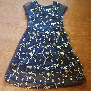 Kids flowery dress